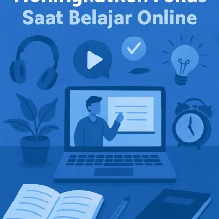 Strategi Meningkatkan Fokus Saat Belajar Online