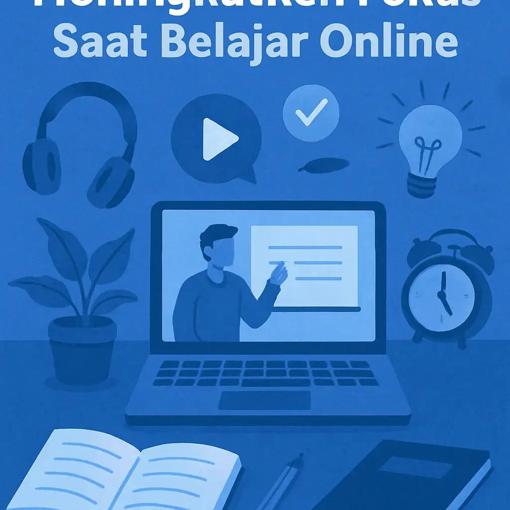 Strategi Meningkatkan Fokus Saat Belajar Online